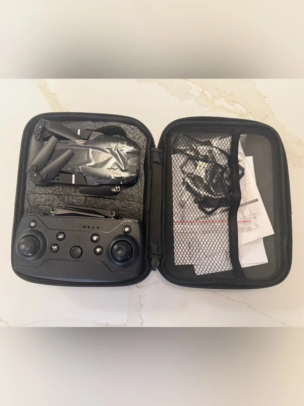 E99 Pro Foldable HD Camera Drone w Case New